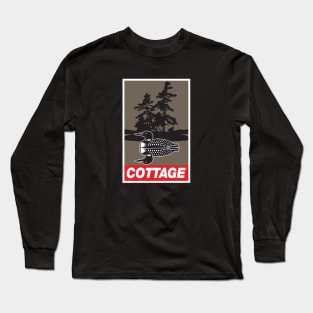 Cottage Loon Long Sleeve T-Shirt